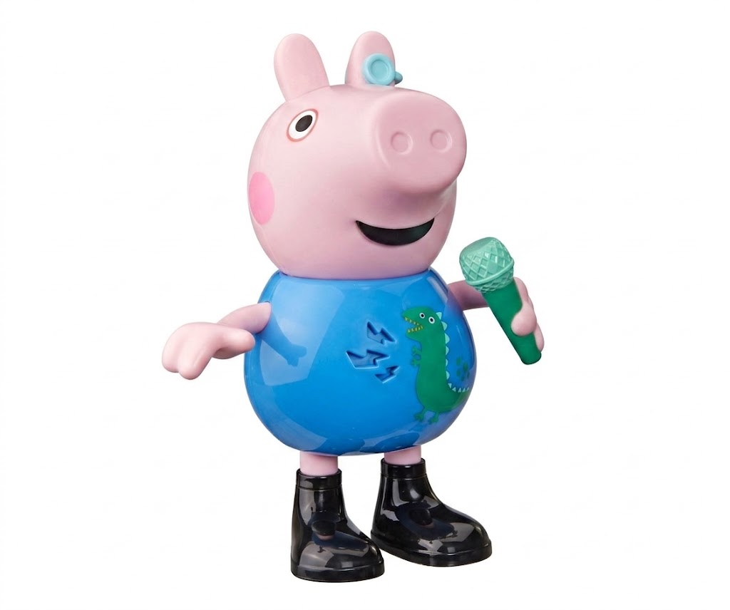 Peppa Pig Joke & Sing George Interactive Plush Figure with 50+ Sounds | Time4Child