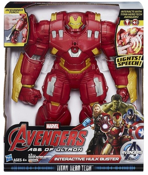 Marvel Avengers Interactive Hulk Buster Titan Hero Tech Figure | Time4Child