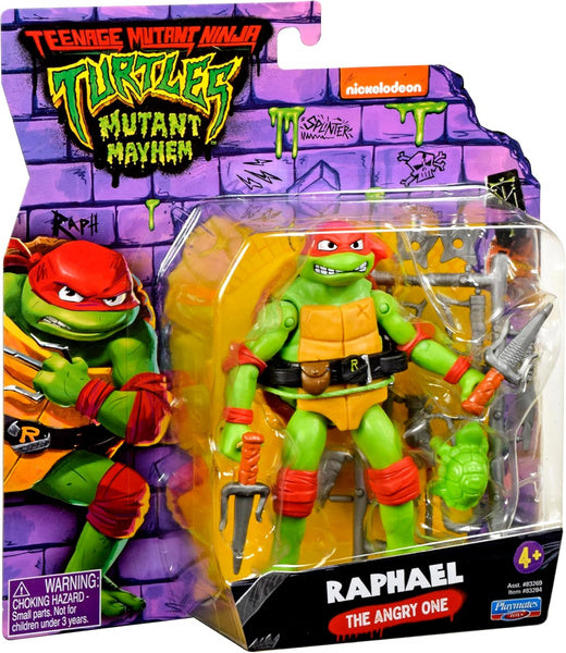 Teenage Mutant Ninja Turtles: Mutant Mayhem Raphael Action Figure - Basic Figure with Accessories