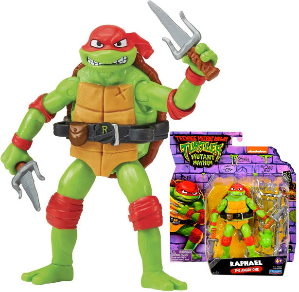 Teenage Mutant Ninja Turtles: Mutant Mayhem Raphael Action Figure - Basic Figure with Accessories