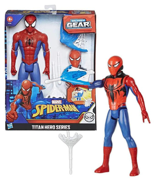 Marvel Spider-Man Titan Hero Series Blast Gear Figure with Launcher | Time4Child