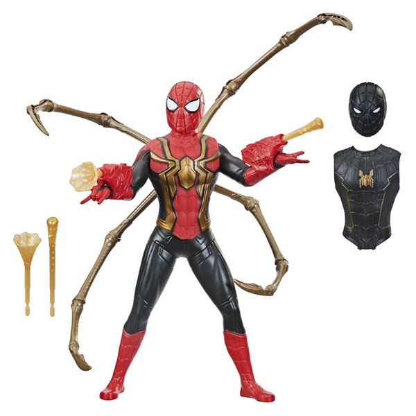 Marvel Spider-Man No Way Home 3-in-1 Action Figure Set - 12-inch | Time4Child