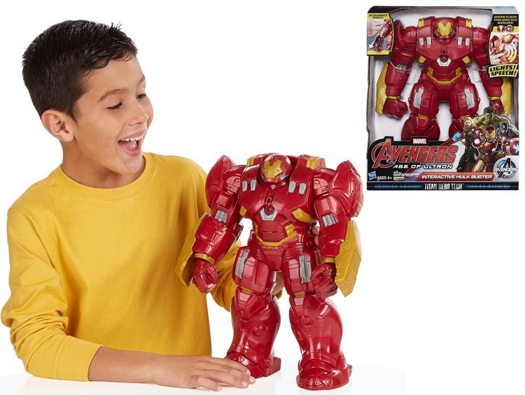 Marvel Avengers Interactive Hulk Buster Titan Hero Tech Figure | Time4Child