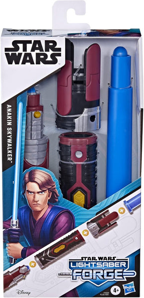 Star Wars Lightsaber Forge Anakin Skywalker Customizable Blue Lightsaber - Hasbro F4057