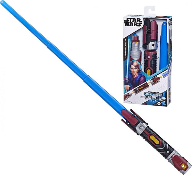 Star Wars Lightsaber Forge Anakin Skywalker Customizable Blue Lightsaber - Hasbro F4057