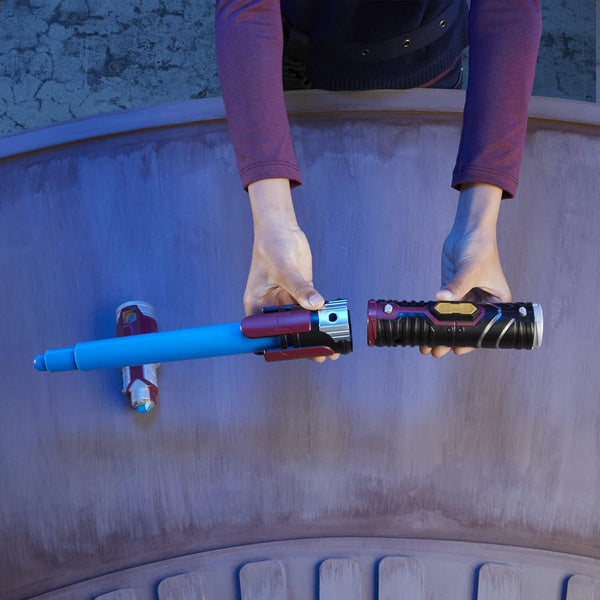 Star Wars Lightsaber Forge Anakin Skywalker Customizable Blue Lightsaber - Hasbro F4057