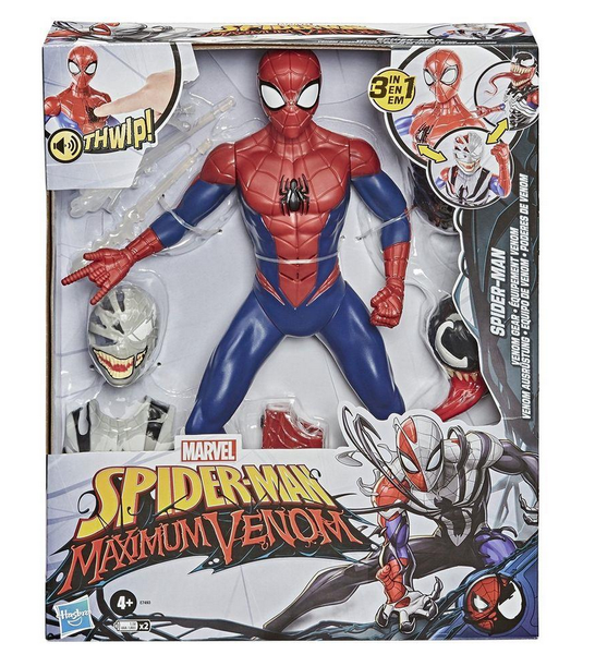 Marvel Spider-Man Maximum Venom 3-in-1 Gear Action Figure | Time4Child