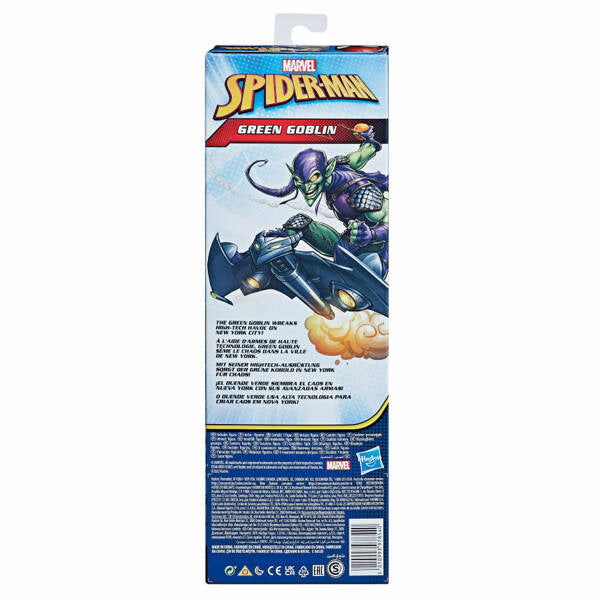 Marvel Spider-Man Green Goblin Action Figure - 12-inch Titan Hero Series