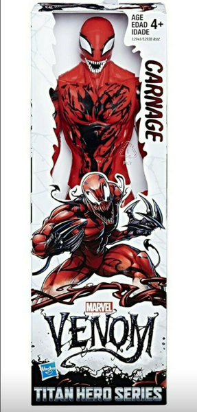 Marvel Venom Titan Hero Series Carnage 12-inch Action Figure | Time4Child