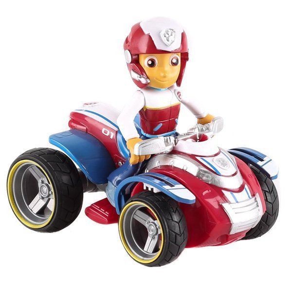 PAW Patrol Ryder's Rescue ATV Vehicle with Collectible Figure | Time4Child