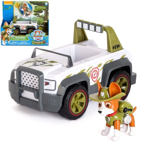 PAW Patrol Tracker’s Jungle Cruiser Vehicle and Figure Set | Time4Child