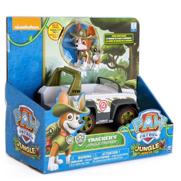 PAW Patrol Tracker’s Jungle Cruiser Vehicle and Figure Set | Time4Child