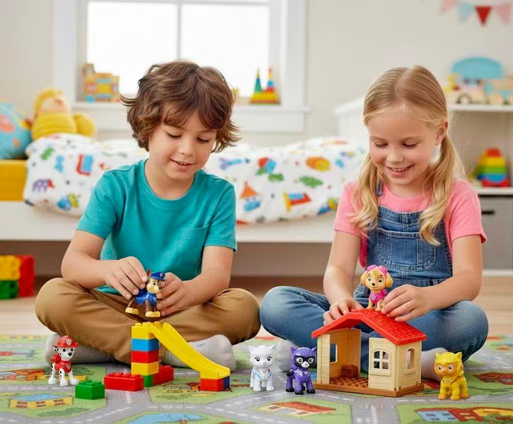 PAW Patrol & Cat Pack - 8-Figure Gift Pack Set | Time4Child