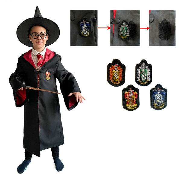 Harry Potter Deluxe Costume Set - Robe, Wand, Glasses & Accessories | Time4Child
