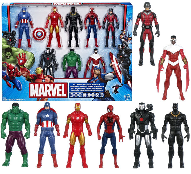 Marvel Avengers Ultimate 10-Figure Pack - Titan Hero Series | Time4Child